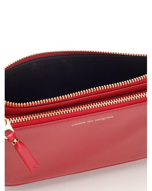 Comme des Garçons Red Logo Wallet for men