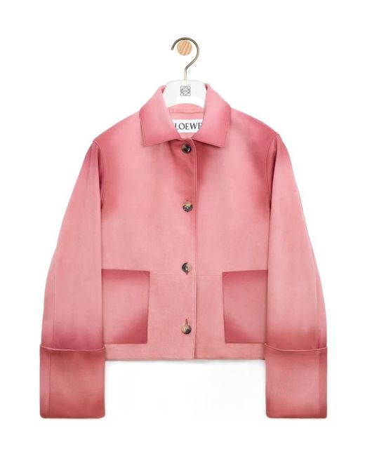 Loewe Pink Turn-Up Jacket