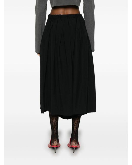 Comme des Garçons Black Wool Pants