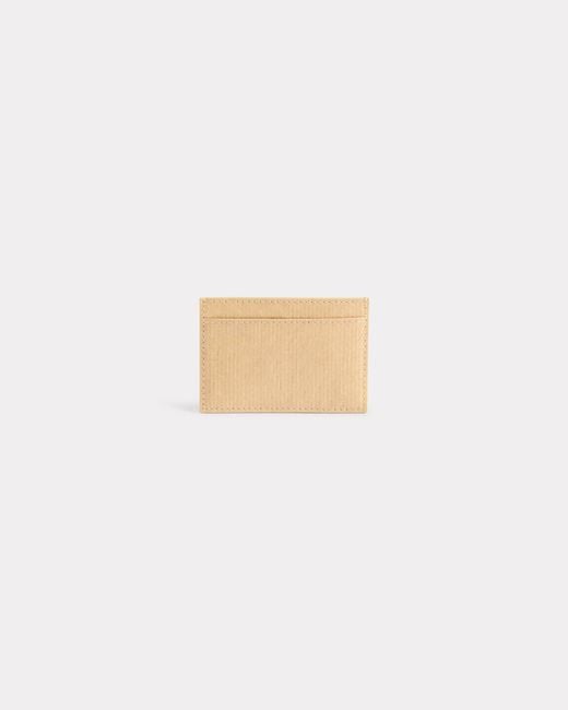 KENZO Natural Paper' Card Holder for men