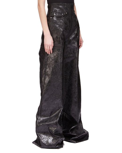 Rick Owens Black Dirt Cooper Trousers