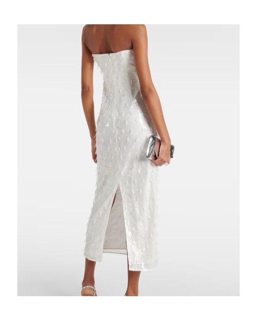 Jonathan Simkhai White Off Shoulder Dress