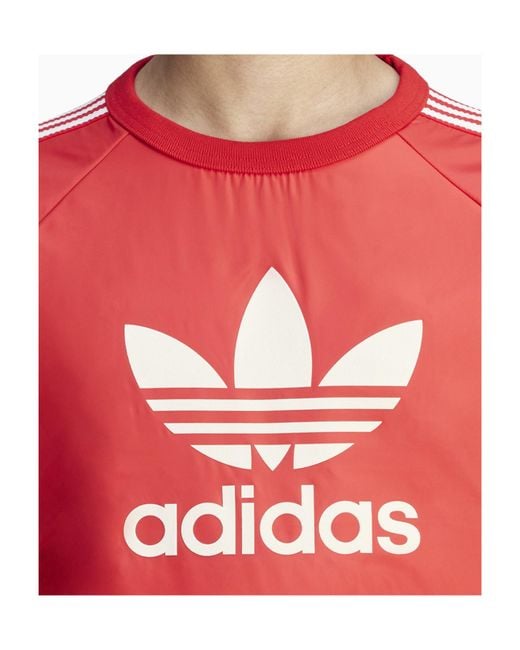 Adidas by Wales Bonner Red X Wales Bonner Trefoil Logo Sweatshirt for men