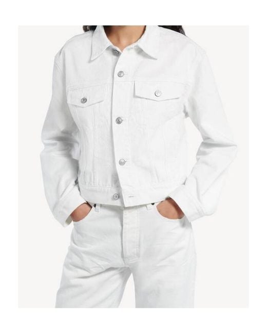 Balenciaga White Wings Classic Boxy Jacket