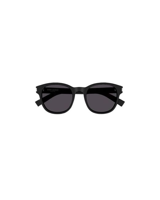 Saint Laurent Black Eyewear Round Frame Sunlgasses for men