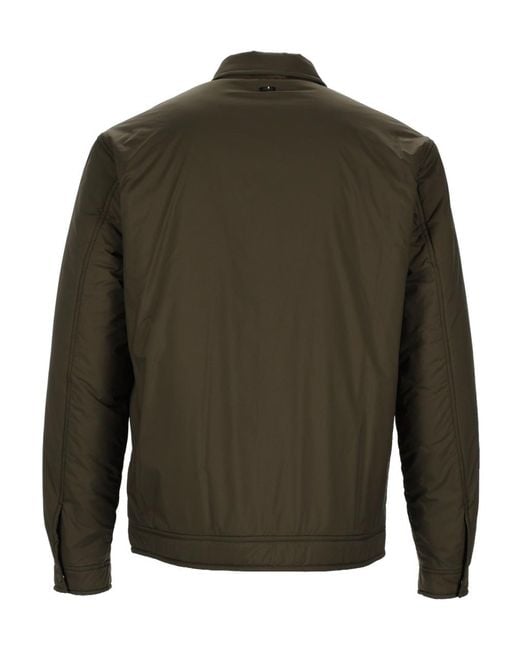 Herno Green Buttoned Pocket Jacket for men