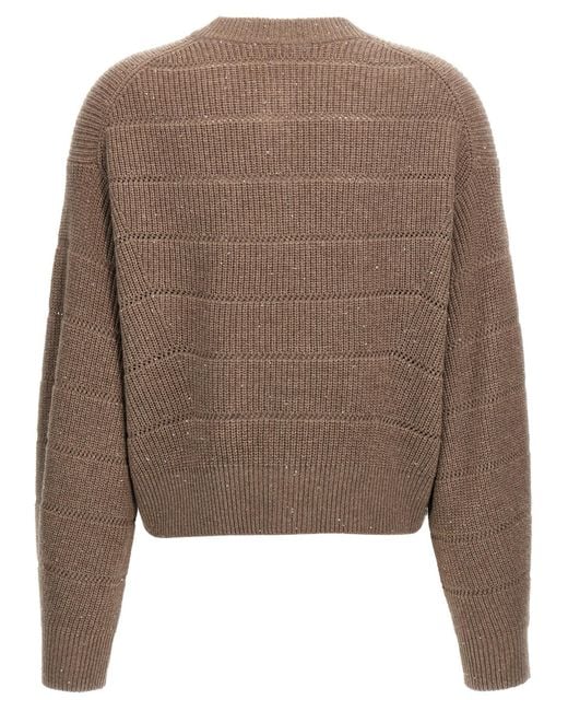 Brunello Cucinelli Brown Sweaters