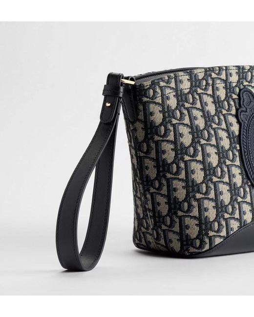Dior Black Medium Blooming Clutch