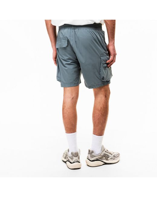 Represent Blue Cargo Shorts for men