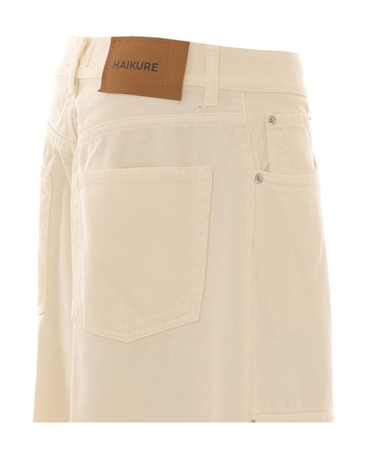Haikure Natural Belt-Loop Jeans