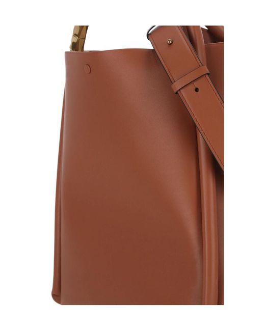 Boyy Brown Logo Shoulder Bag