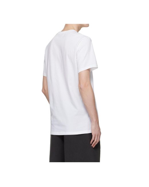 Skims White Three-Pack Of Basics Lightweight T-Shirts for men