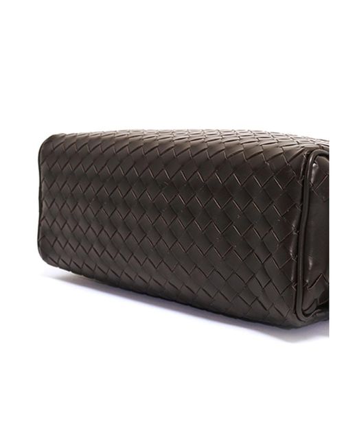 Bottega Veneta Gray Knitted Clutch for men