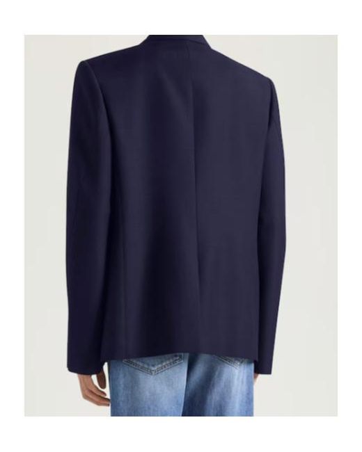 Givenchy Blue Single-Breasted Blazer for men