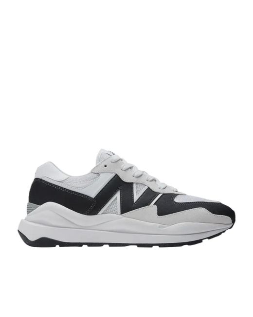 New Balance Gray Round-Head Sneakers for men