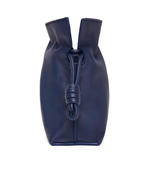Loewe Blue Mini Flamenco Shoulder Bag