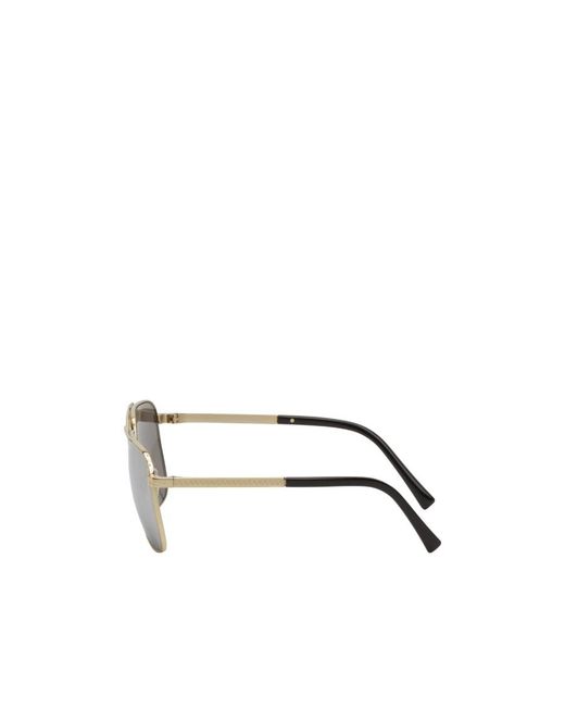 Versace White Logo Sunglasses for men