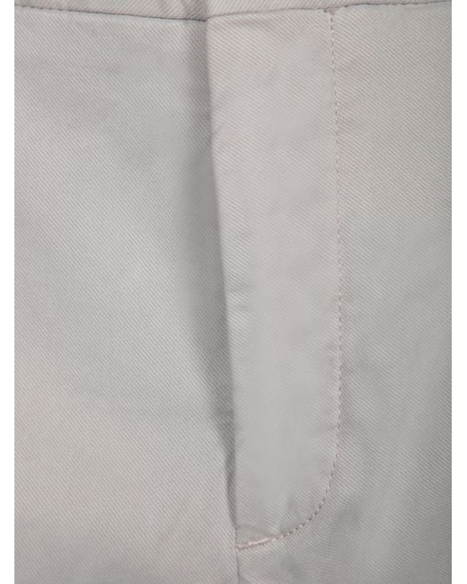 Incotex Gray Slim Fit Pants for men