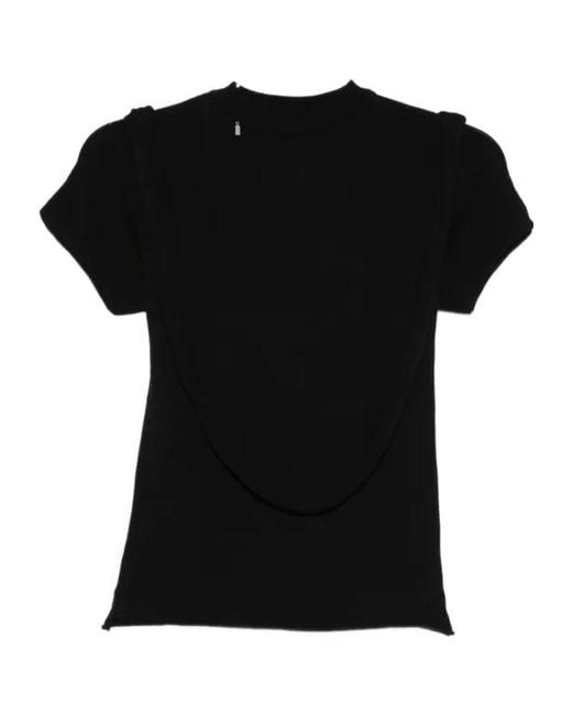 OTTOLINGER Black Short Sleeve T-Shirt