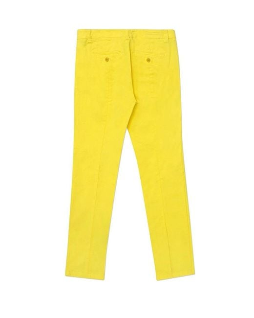 Weekend by Maxmara Yellow Slim Jeans