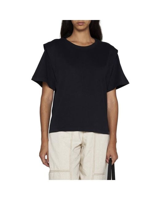 Isabel Marant Black Zelitos Crewneck T-Shirt