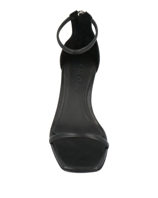 Rick Owens White Sandals