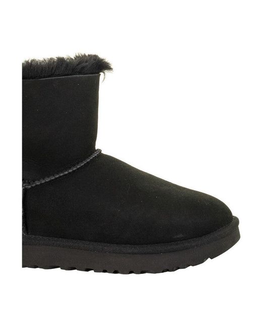 Ugg Black Mini Bailey Bow Ii Boots