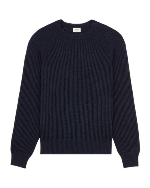 Saint Laurent Blue Crewneck Sweater for men