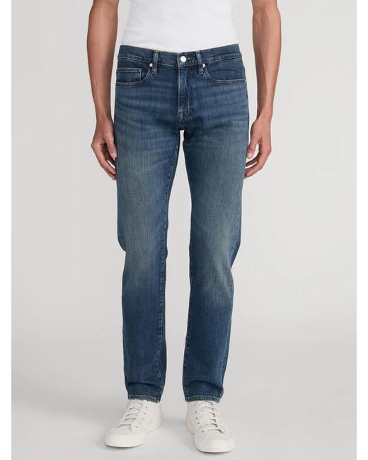 FRAME Blue Belt Loop Jeans for men