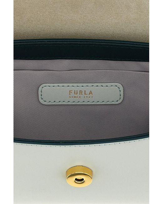Furla Blue Moonlight Shoulder Bag