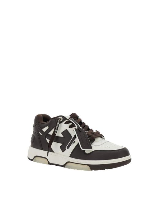 Off-White c/o Virgil Abloh Black Lace-Up Sneakers for men