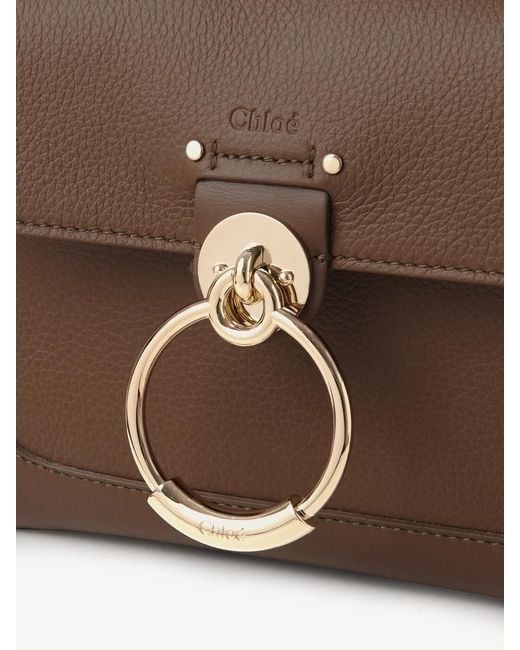 Chloé Brown Tess Mini Shoulder Bag