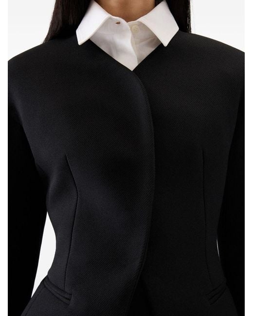 Jacquemus Black The Mini Ovalo Jacket
