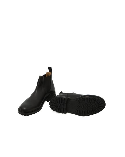 Church's Black Mccarthy Lug-Sole Chelsea Boots for men
