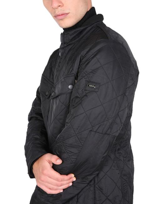 Barbour Black Ariel Quilted Jacket for men