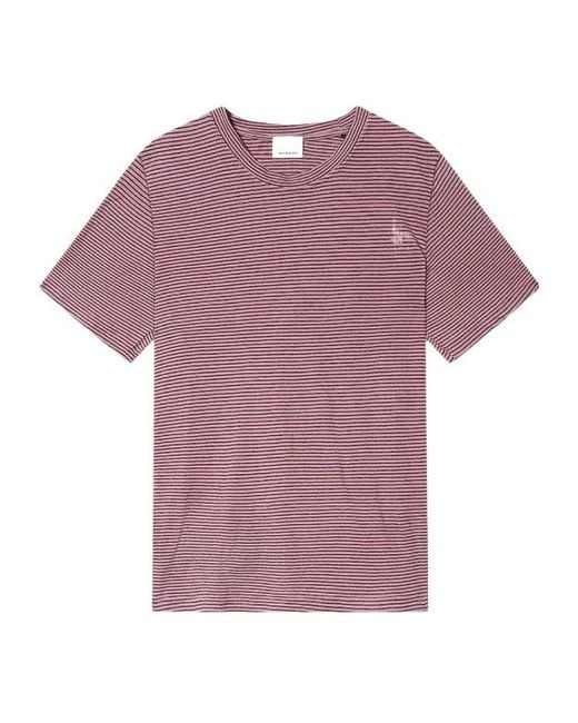 Isabel Marant Purple Leon T-Shirt for men
