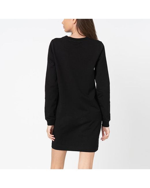 Moschino Black Logo T-Shirt Dress