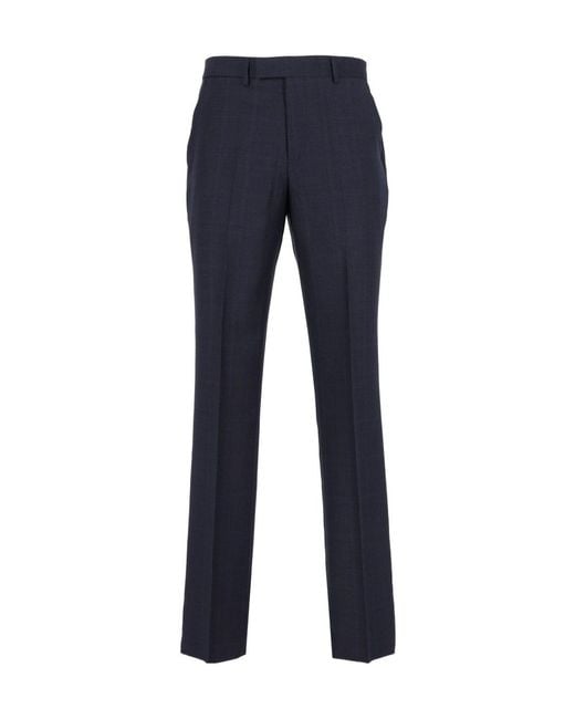 Paul Smith Blue Two-Button Tailored Suit