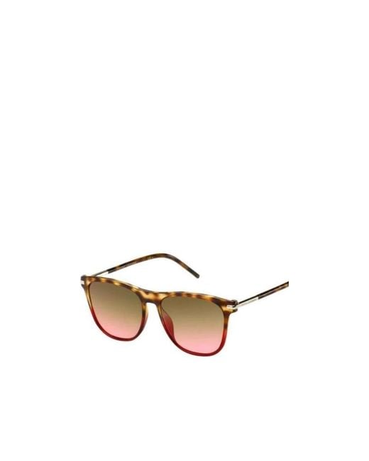 Marc Jacobs Metallic Square Sunglasses