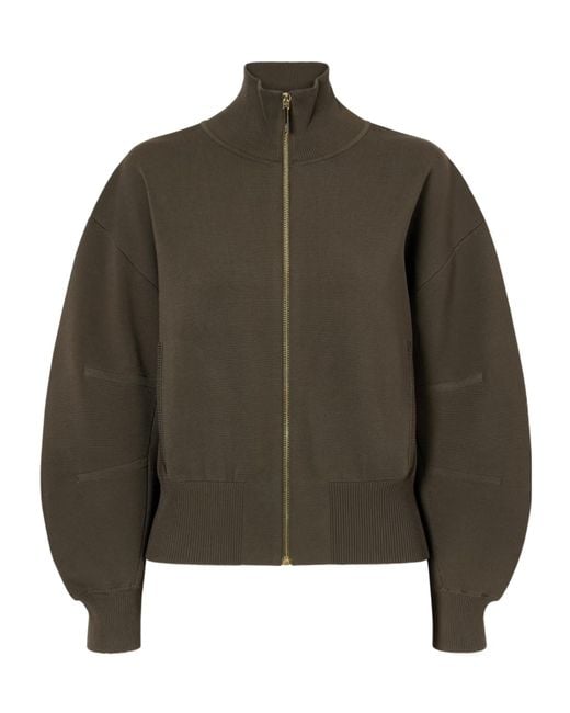 Joseph Green Sable Zip Knitted Jacket