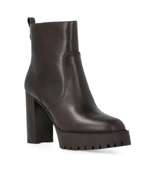 Pinko Black Platform Ankle Boots