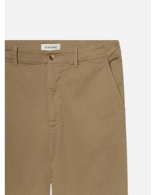 FRAME Natural Belt Loop Casual Pants for men