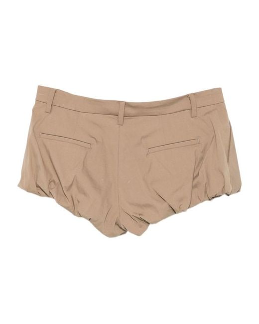 N°21 Natural Puff Shorts