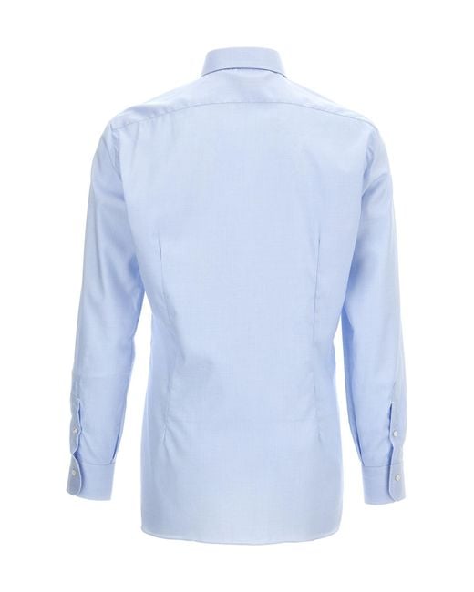 Barba Napoli Blue Journey Shirt for men