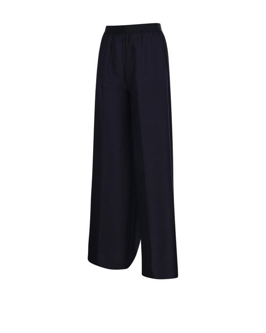 Forte_forte Blue Elasticated Wide Pant