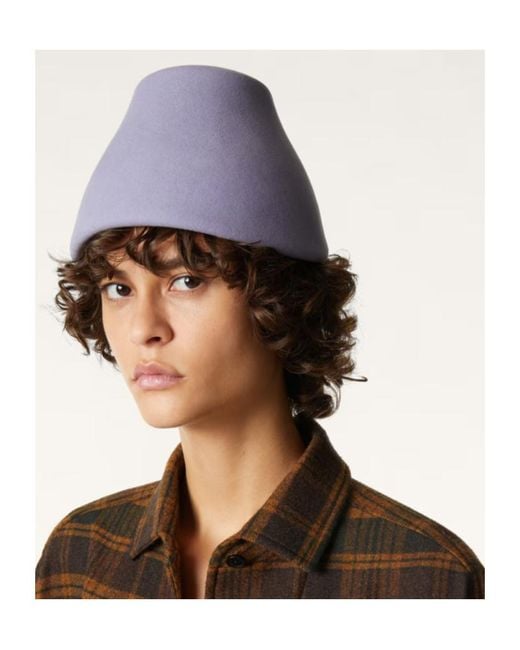 Loro Piana Purple Sitra Hat
