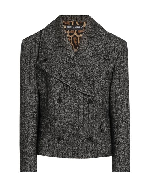 Dolce & Gabbana Black Double-Breasted Jacket