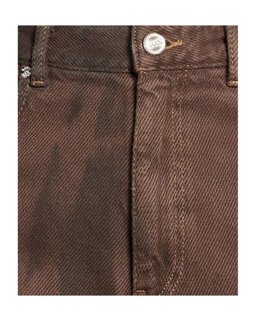Ganni Brown Loose Trousers