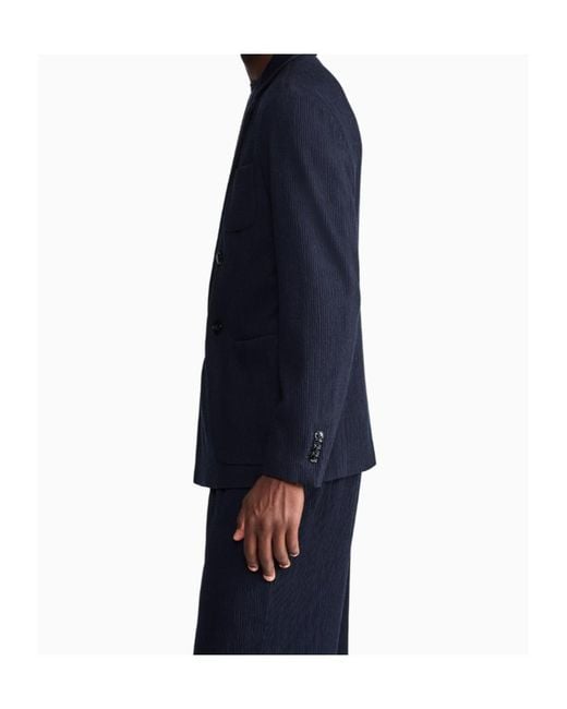 Giorgio Armani Blue Blazer Regular Fit for men