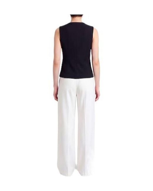 Rag & Bone Black Solid Sleeveless T-Shirt